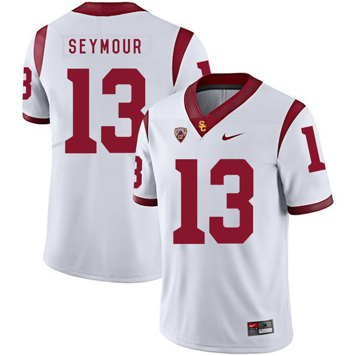USC Trojans 13 Kevon Seymour White College Football Jersey Dzhi,We sell and wholesale USC Trojans 13 Kevon Seymour White College Football Jersey Dzhi on line form chian!